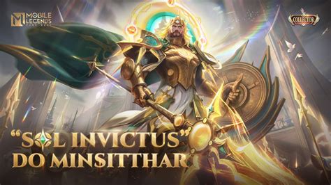 Nova Skin De Colecionador Sol Invictus Do Minsitthar Mobile