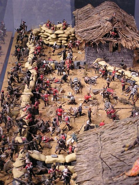 666 A Fine Scale Model Diorama Of The Defence Of Rorke S Drift Depi