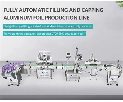 Automatic Lotion Filling Machine Aluminum Foil Production Line Hand