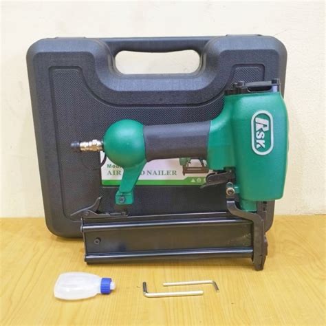 Jual Air Nailer Gun Alat Paku Tembak Lurus F50 RSK Staples Angin