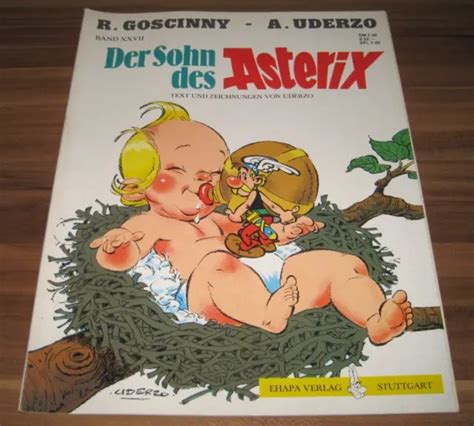 LE FILS DE Astérix Bande Xxvii 27 Ehapa 1993 Couverture Souple Comic