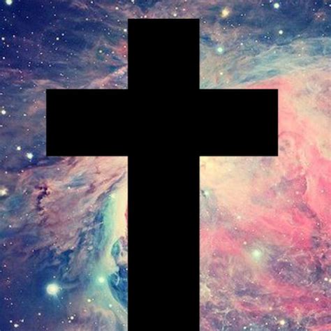 Galaxy Cross Wallpaper