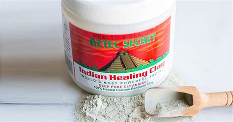 We Tested The Indian Healing Aztec Clay Mask - PureWow