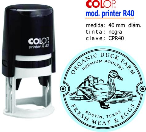 Colop Mod Printer R Y M S Publicidad