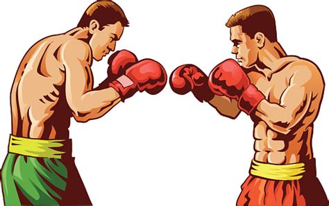 Two Boxers Stock Illustration Download Image Now Istock