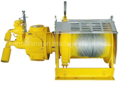 Air Winch For Offshore Platform Monkey Board Winch Pneumatic Winch