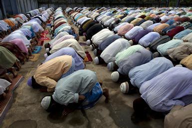 MUSLIMS DEMAND CALL TO PRAYER THREE TIMES A DAY