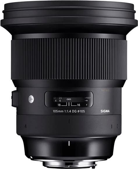 Sigma Mm F Dg Hsm Art Objektiv F R Sony E Objektivbajonett