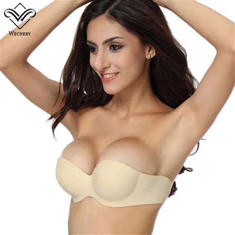 Buy Bralette Strapless Backless Bra Invisible Bras For