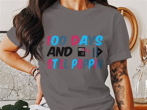 100 Days And Still Poppin Png Svg Etsy