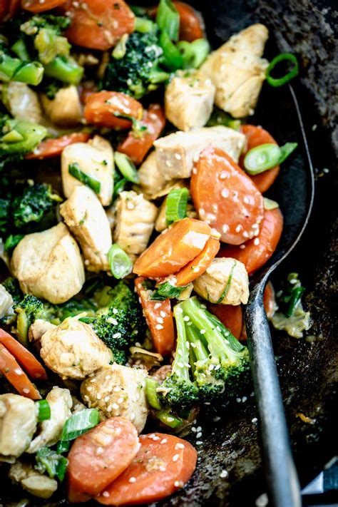 Chicken And Broccoli Stir Fry