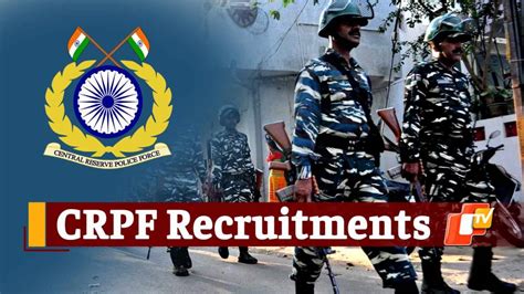 Crpf Announces Constable General Duty Recruitment Under Sport Quota