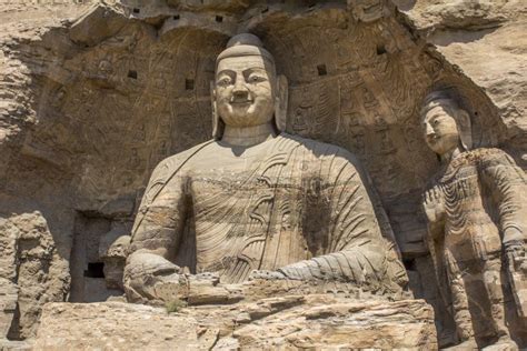 Buddha Statues Yungang Grotto China Asia Stock Photo Image Of Chinese