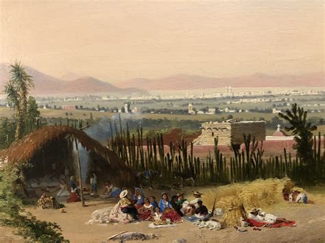 Conrad Wise Chapman 1842 1910 Valle De Mexico From Hacienda Morales