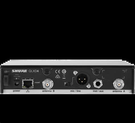 Shure QLXD4 Dijital Kablosuz Alıcı | Müzik Doktoru