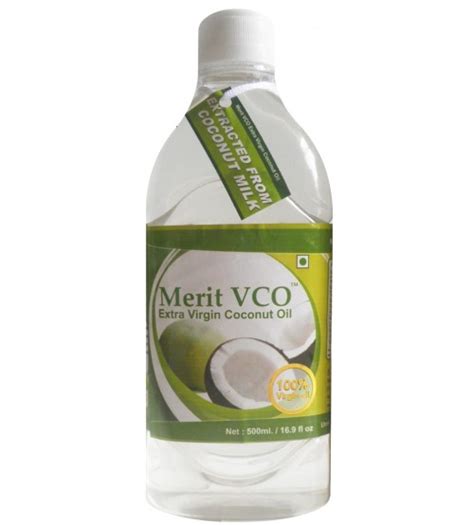 Ml Merit Extra Virgin Coconut Oil Hw Wellness Solutions Private