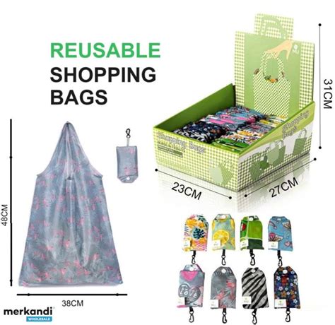 Fantasy Shopping Bags 48cm X 38cm Foldable Washable Reusable