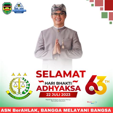 Selamat Hari Bhakti Adhyaksa Ke Juli Prokompim