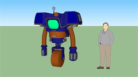 Securitron Robot from Fallout | 3D Warehouse