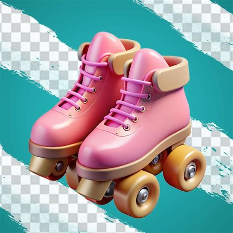 Premium Psd Roller Skates Isolated