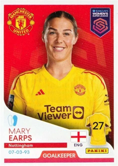 Panini Women S Super League WSL 23 24 Mary Earps Manchester United