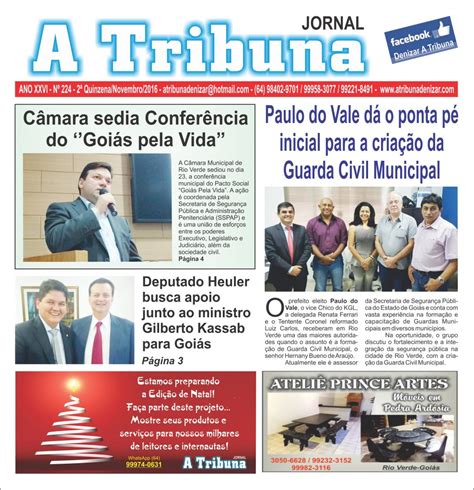 Jornal A Tribuna Edição 224 Jornal A Tribuna