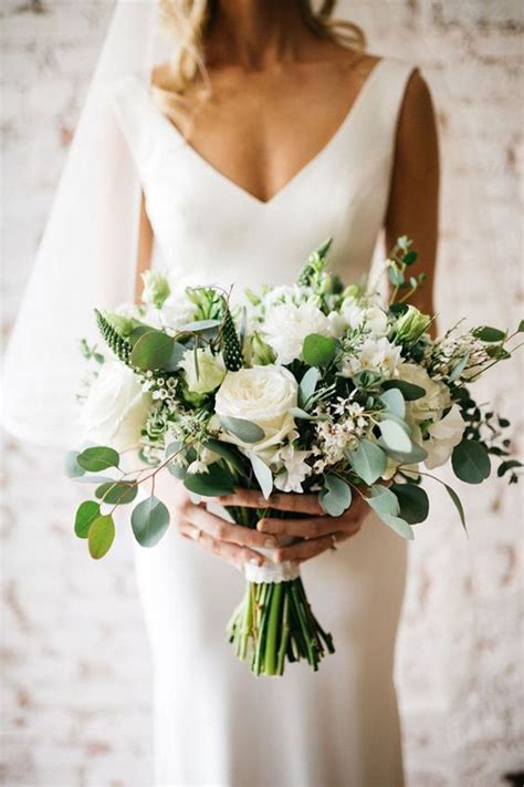 White Wedding Luxury Boho Bridal Flower Bouquet Inspiration D N