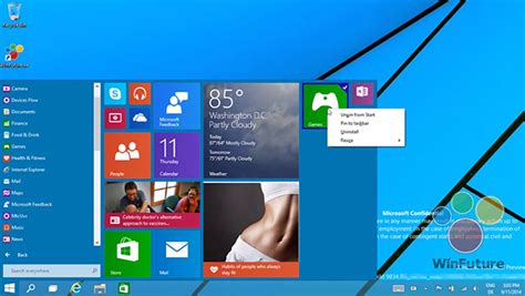 Windows 9s New Start Menu Demonstrated On Video The Verge