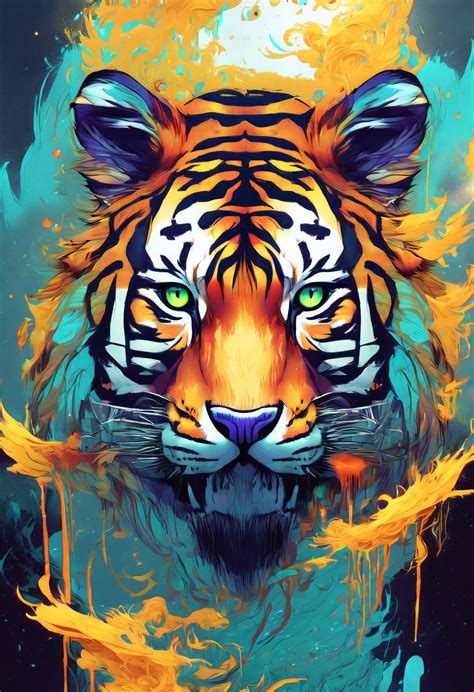 A Mesmerizing Fusion Of The Tiger Zodiac And The Mysterious Scorpio