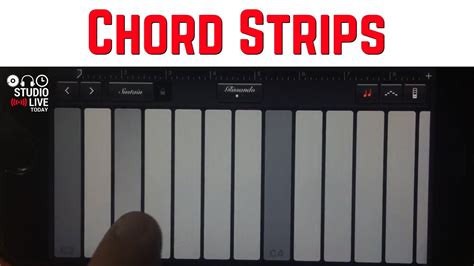 How To Use The CHORD STRIPS Function In GarageBand IOS IPad IPhone