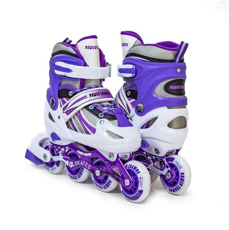 ᐉ Ролики Power Champs 20262523471-M р. 34-37 Violet • Краща ціна в ...