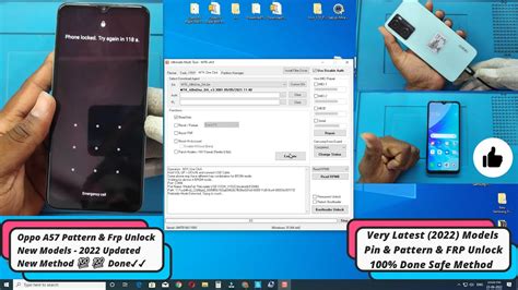Oppo A57 New Model Pattern FRP Unlock Oppo A57 Pin FRP Unlock UMT