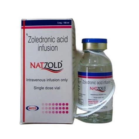 Natzold Zoledronic Acid Infusion Injection Natco Pharma Ltd Ml At