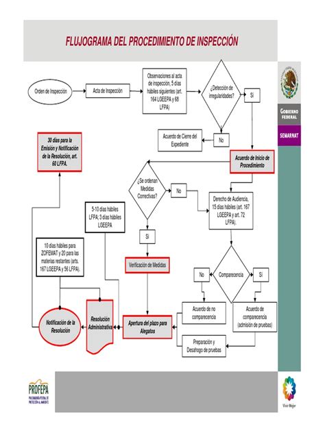 Flujograma Del Procedimiento De InspecciÓn Pdf