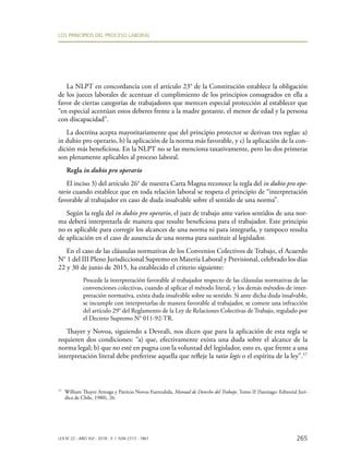 Los Principios Del Proceso Laboral PDF