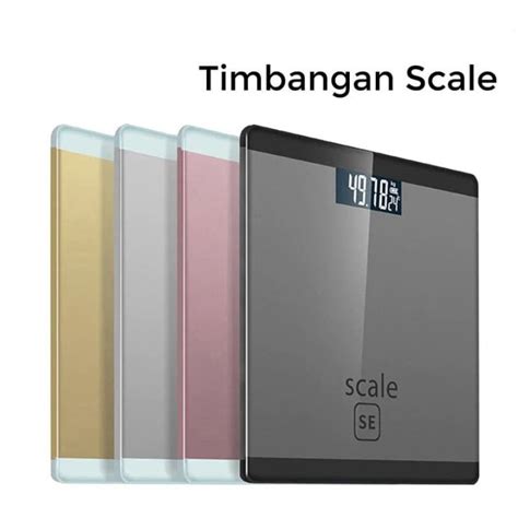 Timbangan Berat Badan Digital Indikator Led Display Kaca Lazada Indonesia