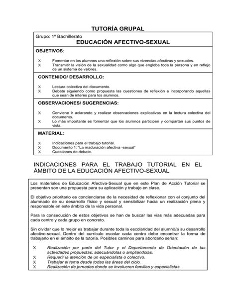 Educaci N Afectivo Sexual Ies Sierra De Santa B Rbara