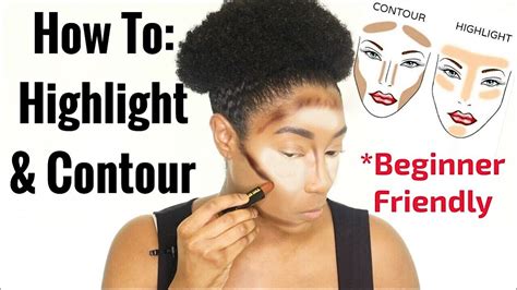 How To Highlight And Contour For Beginners Zurii Taylor Youtube