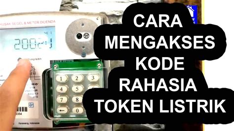 Cara Memasukkan Kode Token Listrik Panduan Praktis Dan Mudah Dimengerti