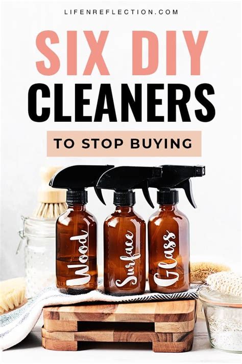 6 DIY Cleaners To Stop Buying And Start Making Recipes Include