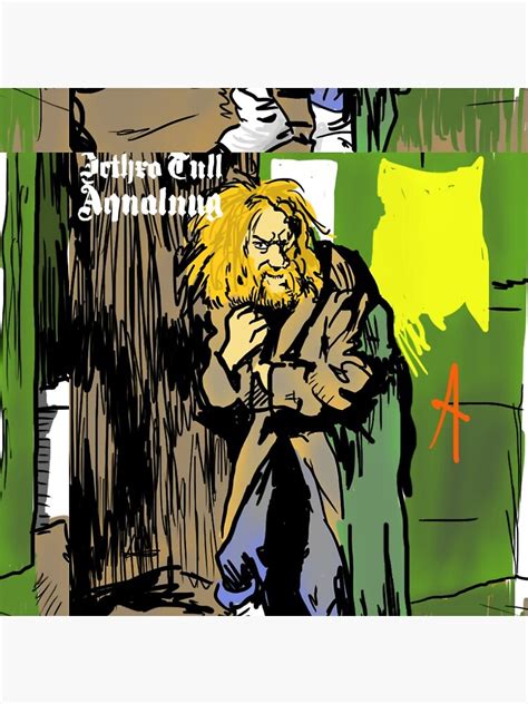 Jethro Tull Aqualung Art Pin For Sale By Dunton86 Redbubble