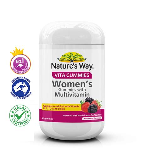 Natures Way Vitagummies With Multivitamin For Women Gummies 50s