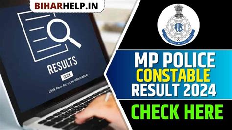 Mp Police Constable Result 2024 Download Link Date How To Check