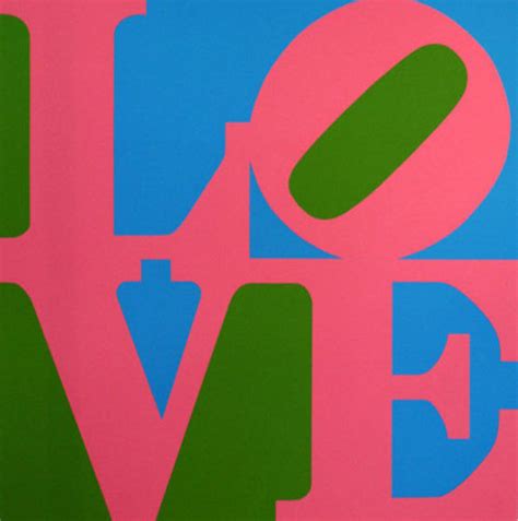 Robert Indiana Book Of Love 1996 Serigraph Priceless Galleries