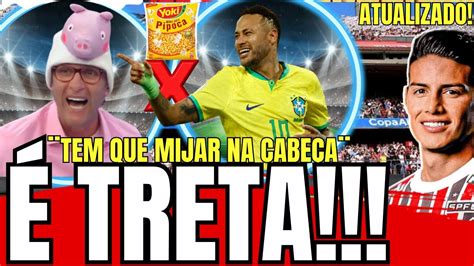 Treta Das Bravas Craque Neto X Neymar L James Jogou Muito A Base Vem