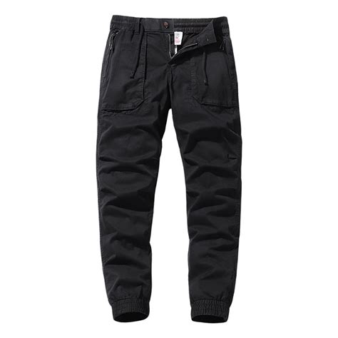 Adbfjaf Cargo Pants For Men Relaxed Fit Stretch Male Summer Cargo Pants