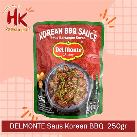 Jual Del Monte Korean Barbeque Sauce Gr Delmonte Saus Bbq Ala