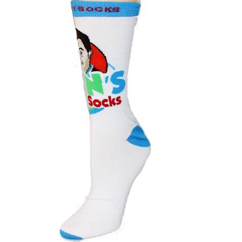 John's Crazy Socks Logo Socks