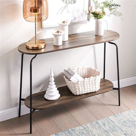 Modern Narrow Console Table for Entryway - Transitional - Console ...