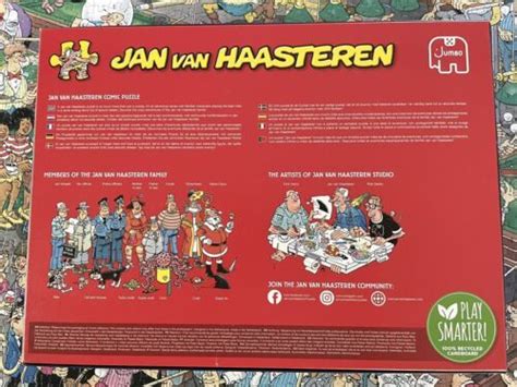 Pc Jan Van Haasteren Jumbo Comic Puzzle Chalk Up Pool Billiards